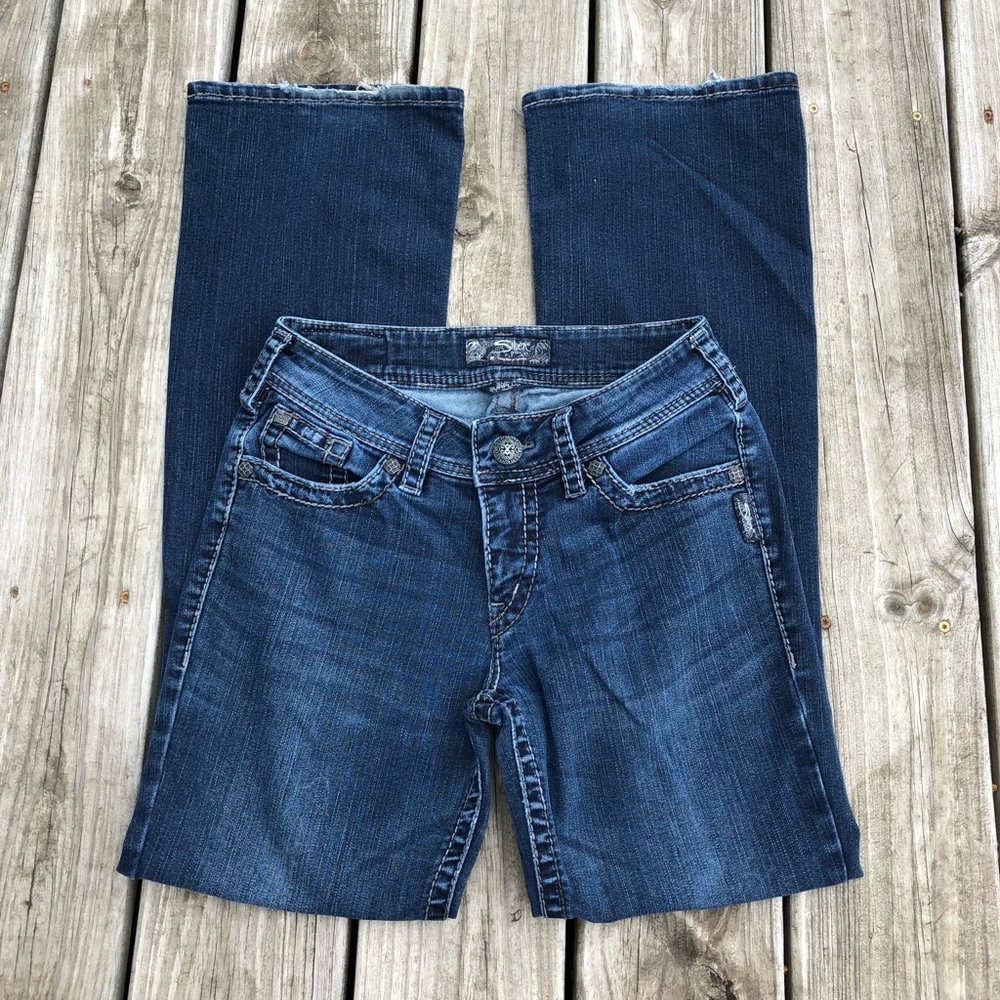 Silver Suki Boot Cut Jeans